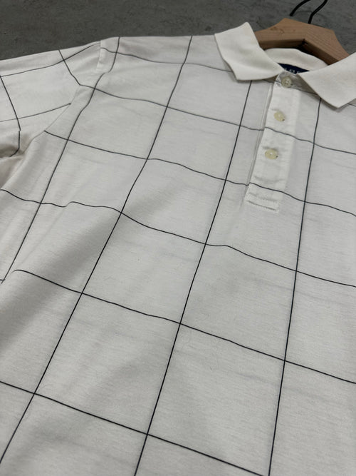 Vintage Polo Golf Checkered Polo (M)